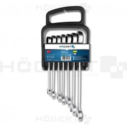 Zestaw kluczy płasko-oczkowych 12 szt., 6-24 mm Hoegert HT1W492
