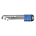 Klucze sześciokątne imbusy 1,5 - 10mm 9 szt. HOEGERT HT1W808