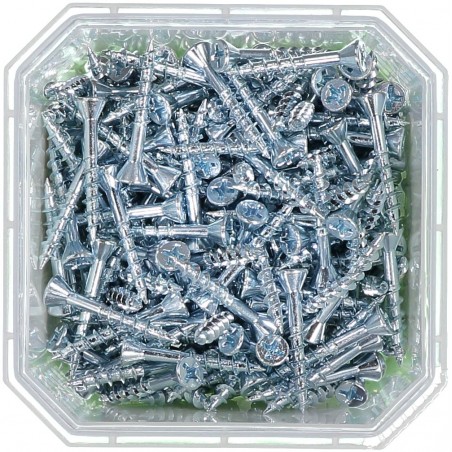 Wkręty do montażu płyt gipsowo-kartonowych i stali 3,5x25mm 1000szt. 521125