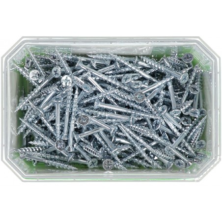 Wkręty do montażu płyt gipsowo-kartonowych i stali 3,5x25mm 1000szt. 521125