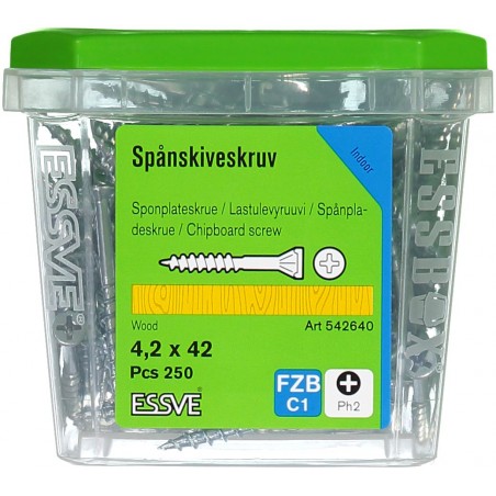 Wkręty do montażu płyt gipsowo-kartonowych i stali 3,5x25mm 1000szt. 521125