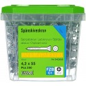 Wkręty do montażu płyt gipsowo-kartonowych i stali 3,5x25mm 1000szt. 521125