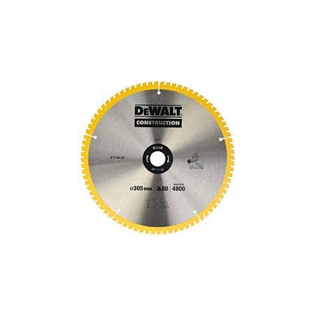 DT1184-QZ Tarcza do drewna 305x30mm 80T