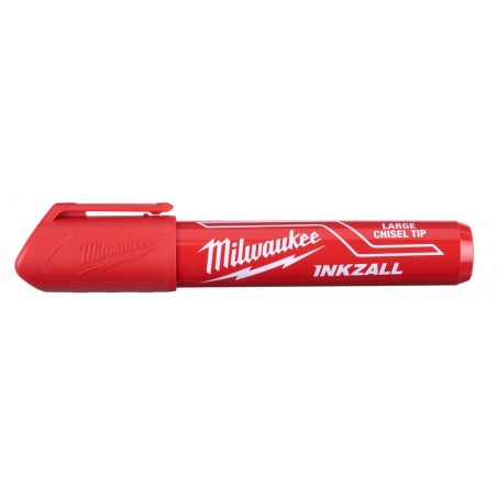 Marker Milwaukee InkZall czerwony (L), 1 szt