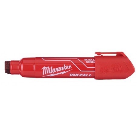 Marker Milwaukee InkZall czerwony (XL), 1 szt