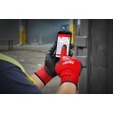 Rękawice zimowe odporne na przecięcia, rozmiar M/8, 12 szt