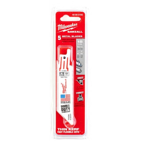 Brzeszczot do metalu 150 mm Milwaukee Thin Kerf