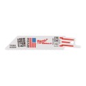 Brzeszczot do metalu 100 mm Milwaukee Thin Kerf, 5 szt