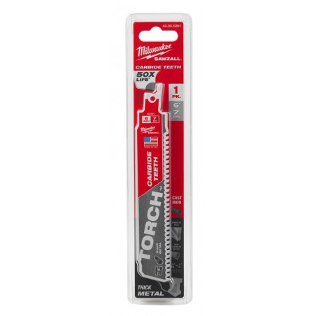 Brzeszczot 150 mm Milwaukee TCT TORCH