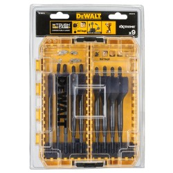 Zestaw wierteł piórowych do drewna Extreme 9 szt. DeWalt
