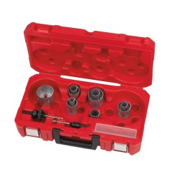 Otwornice Bi-Metal Contractor Milwaukee, 14 szt.