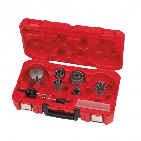 Otwornice Bi-Metal Contractor Milwaukee, 14 szt.