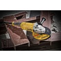 DEWALT SZLIFIERKA KĄTOWA 125mm 1010 W WŁĄCZNIK SUWAKOWY Z BLOKADĄ