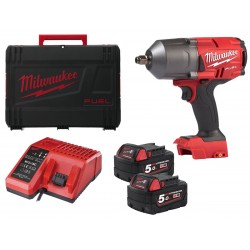 KLUCZ UDAROWY ½ MILWAUKEE M18 FHIWF12-502X FUEL ™ Z PIERŚCIENIEM ZABEZPIECZAJĄCYM
