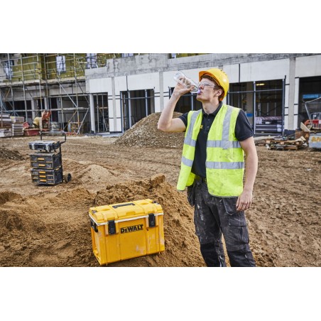 Wiertarko-wkrętarka DCD796 + Zakrętarka DCF887 + Lodówka DeWalt DCK266P2C-XK