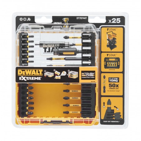 Zestaw bitów 29 szt. DeWalt DT70734T