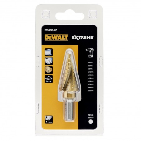 Wiertło wielostopniowe 4 - 22 mm DeWalt DT90246