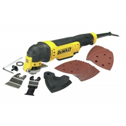 DEWALT NARZĘDZIE WIELOFUNKCYJNE 300W + AKCESORIA W KARTONIE