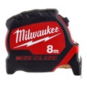Taśma miernicza 8 m Milwaukee Premium Wide Blade