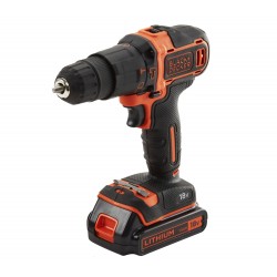 Wiertarko-Wkrętarka udarowa 18V Black & Decker BDCHD18BOA + zestaw akcesoriów