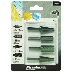 Zestaw pilników obrotowych 4 szt. Black&Decker X66195