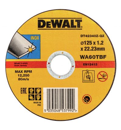 Tarcza do cięcia metalu DeWalt DT42340Z