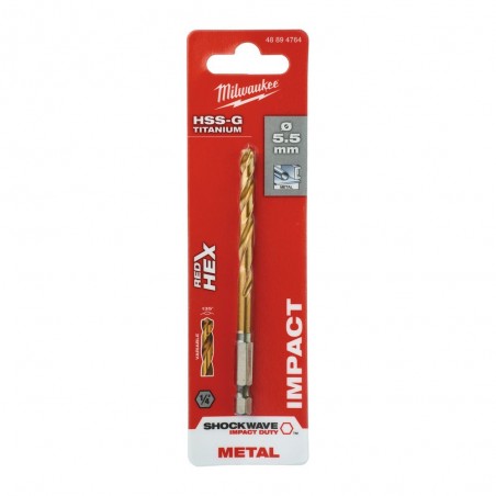 Wiertło do metalu 5,5/59/104 mm Shockwave Milwaukee