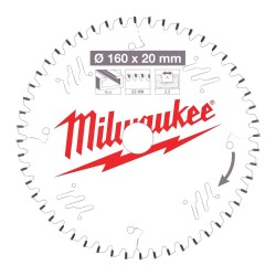 Tarcza 160 mm do pilarek ręcznych Milwaukee CSB P W