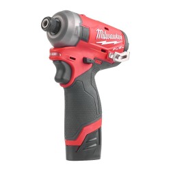 Zakrętarka udarowa 1/4" Milwaukee M12 FQID-202X