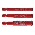 Zestaw wierteł diamentowych 1/4" Hex do gresu Milwaukee
