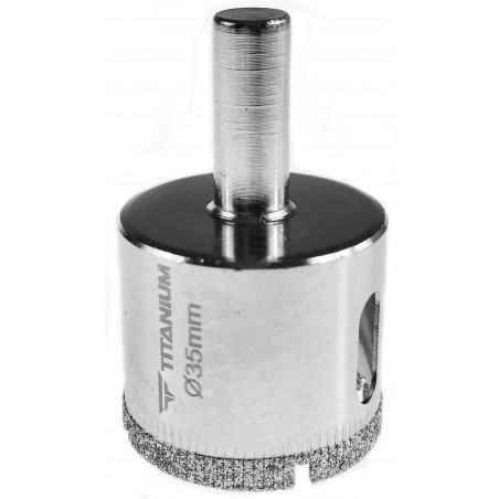 Wiertło diamentowe 35 mm Titanium CERAMIX