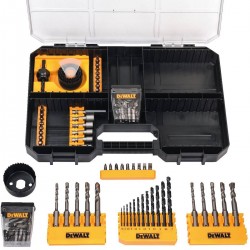 DEWALT Zestaw Głowica kątowa + 9 końcówek wkrętarskich