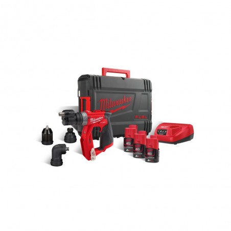 Wiertarko-wkrętarka Milwaukee M12 FDDXKIT-202X