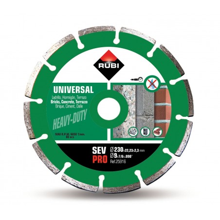Tarcza Diamentowa 230mm Uniwersalna RUBI SEV 230 PRO