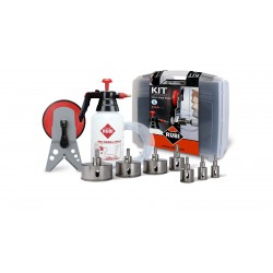 RUBI ZESTAW DO WIERCENIA W GRESIE NA MOKRO 20 28 35 43 50 65 75 + PROWADNICA MULTIDRILL + HYDRONETKA
