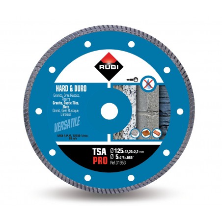 Tarcza diamentowa Rubi TSA 125 Pro