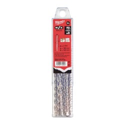 WIERTŁA 10 SZTUK/OP. Ø5 MM SDS-PLUS MILWAUKEE - 2 OSTRZOWE