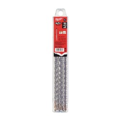 WIERTŁA 10 SZTUK/OP. Ø5 MM SDS-PLUS MILWAUKEE - 2 OSTRZOWE