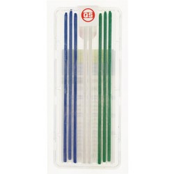 Zestaw wkładów wodoodpornych do markera Pica DRY 3030 - niebieskie, zielpne, białe