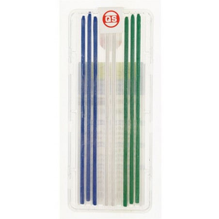 Zestaw wkładów wodoodpornych do markera Pica DRY 3030 - niebieskie, zielpne, białe