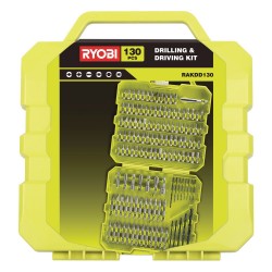 Zestaw bitów PH PZ Torx i wierteł do metalu 130 szt. Ryobi RAKDD130