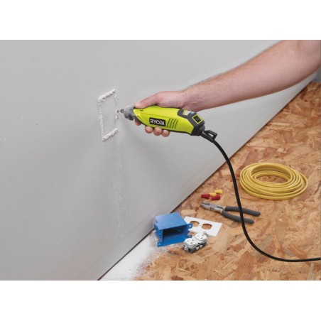 Szlifierka prosta 150W Ryobi EHT150V + Zestaw akcesoriów 115 el.