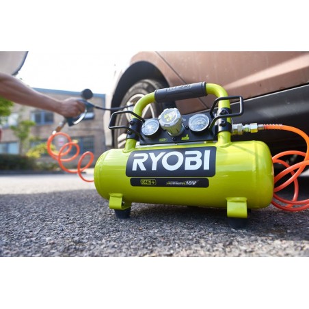 Kompresor akumulatorowy 18V One+ Ryobi R18AC-0