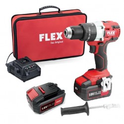 Wiertarko-Wkrętarka udarowa 18V FLEX PD 2G 18.0-EC FS55 SET