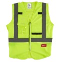 Kamizelka odblaskowa żółta Milwaukee S/M