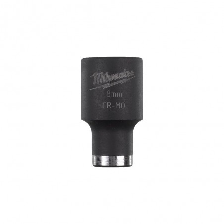 Nasadka udarowa 8 mm 1/2" krótka Milwaukee Shockwave Impact Duty