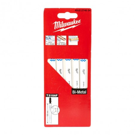 Brzeszczot do cięcia aluminium 75 x 3 mm Milwaukee T 127 D
