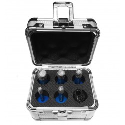 Zestaw wierteł diamentowych 6-14 mm TITANIUM CeraMAX WaX + Adapter M14