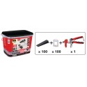 Zestaw do poziomowania płytek Delta Level Fast Fix Rubi 03913