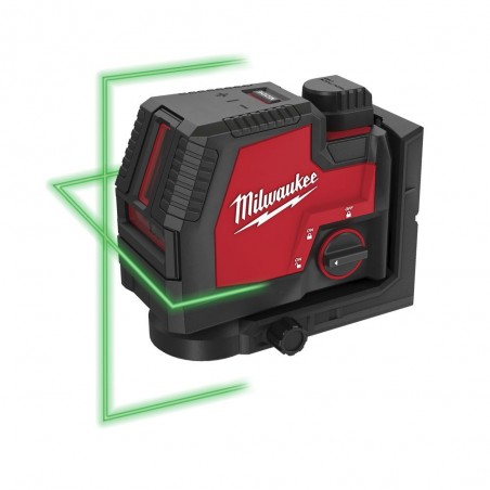 Laser zielony krzyżowy USB 4V Milwaukee L4 CLL-301C
